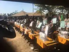 65 youths empowered with sewing machines in Zomba