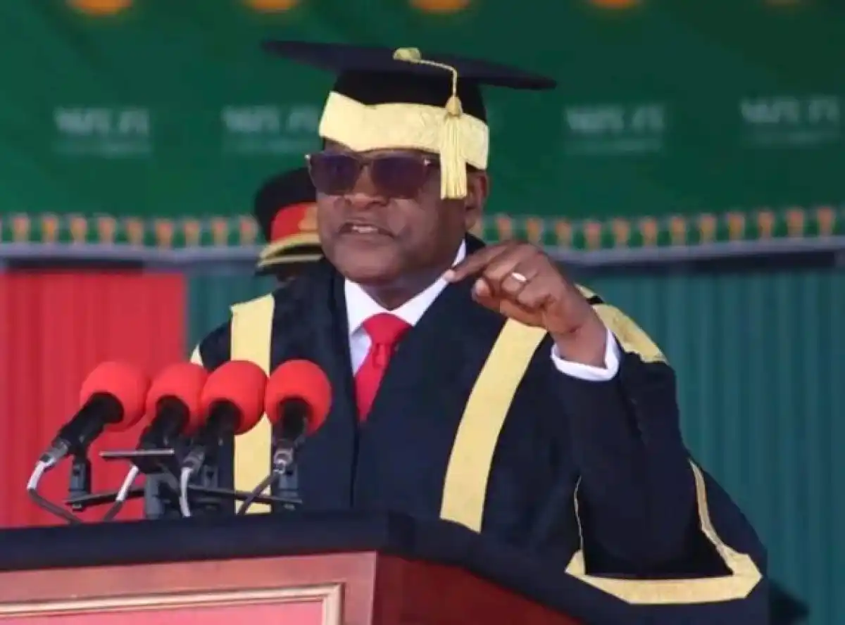 Chakwera asks Mzuni graduates to show relevance in the industry