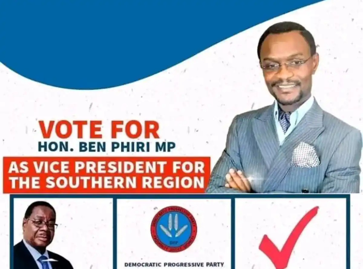 DPP’s Southern Region Vice Presidency: Field Marshal Dr. Ben Phiri joins race