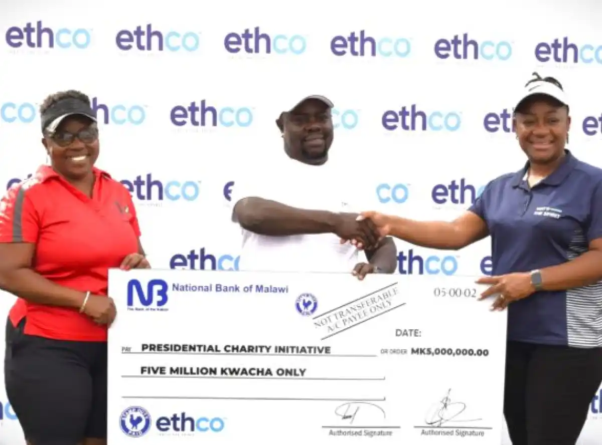 EthCo contributes K5 million Presidential Golf Charity Initiative