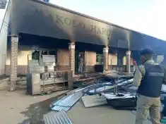 Fire destroys Makolo Hardware Store in Mzimba