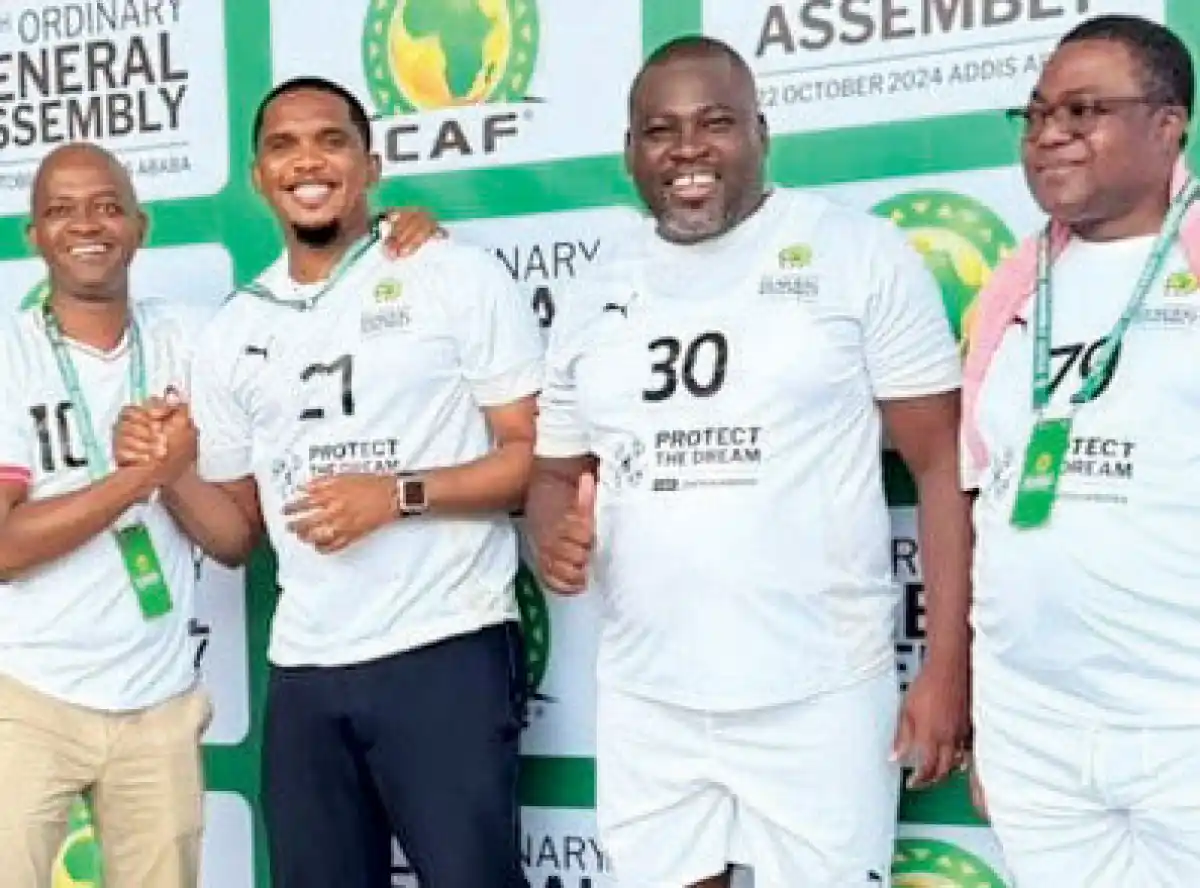 Fleetwood Haiya, Walter Nyamilandu at Caf Assembly