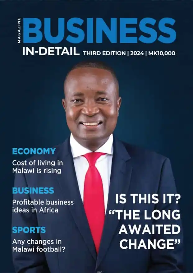 High profile magazine features presidential hopeful Dalitso Kabambe