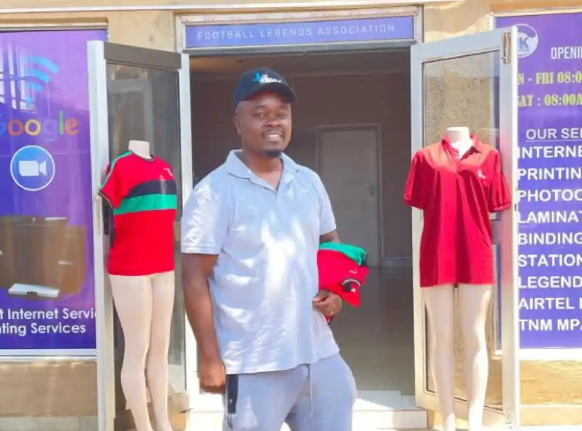 Malawi Football Legends replica jerseys on the market