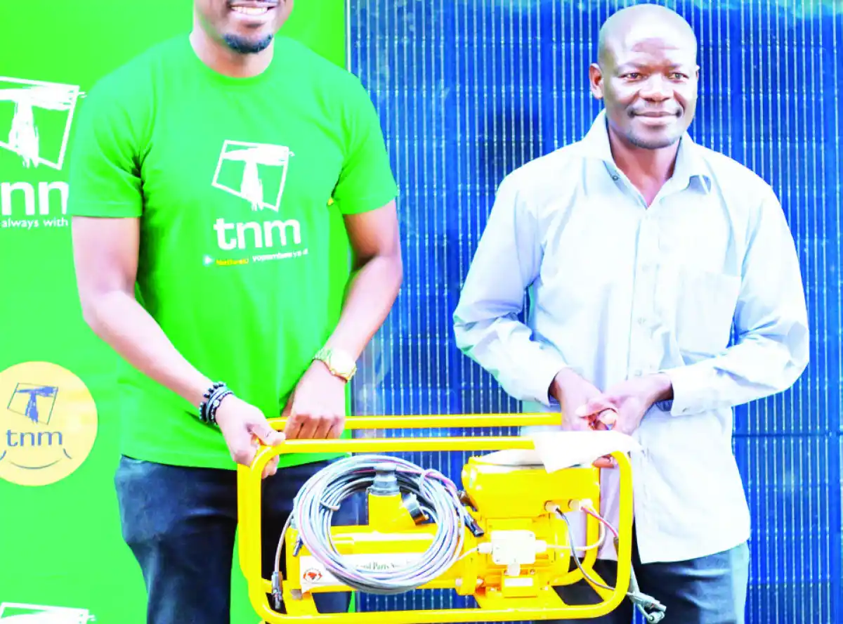 Man wins water pump in TNM Tikolore promotion