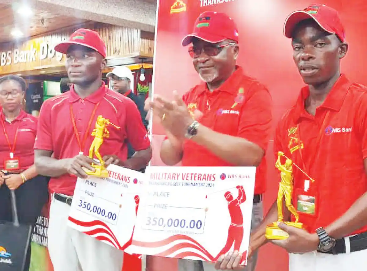 MDF team triumphs in veterans golf tourney