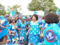 Musakopeke ndi andale adyera—Mayi Mutharika alangiza amai