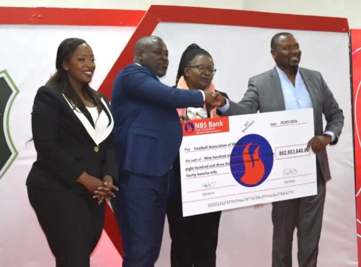 NBS Bank plc pumps K982 million into football 