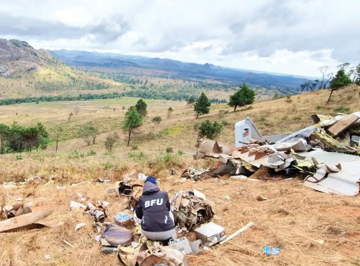 Plane crash report not in—government