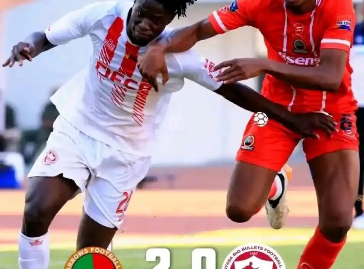 Red Arrows Knock Out Nyasa Big Bullets from CAF Champions League