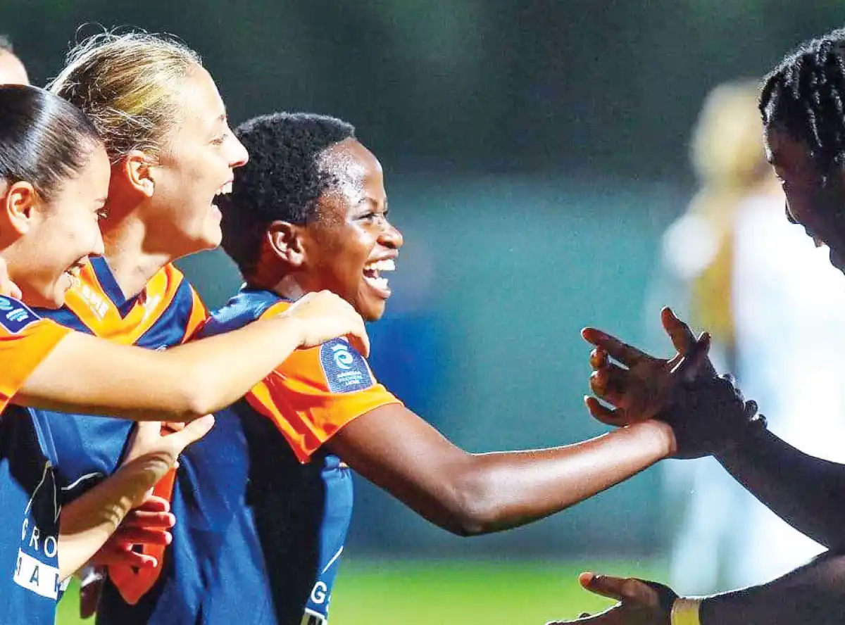 Rose Kabzere scores on Montpellier debut