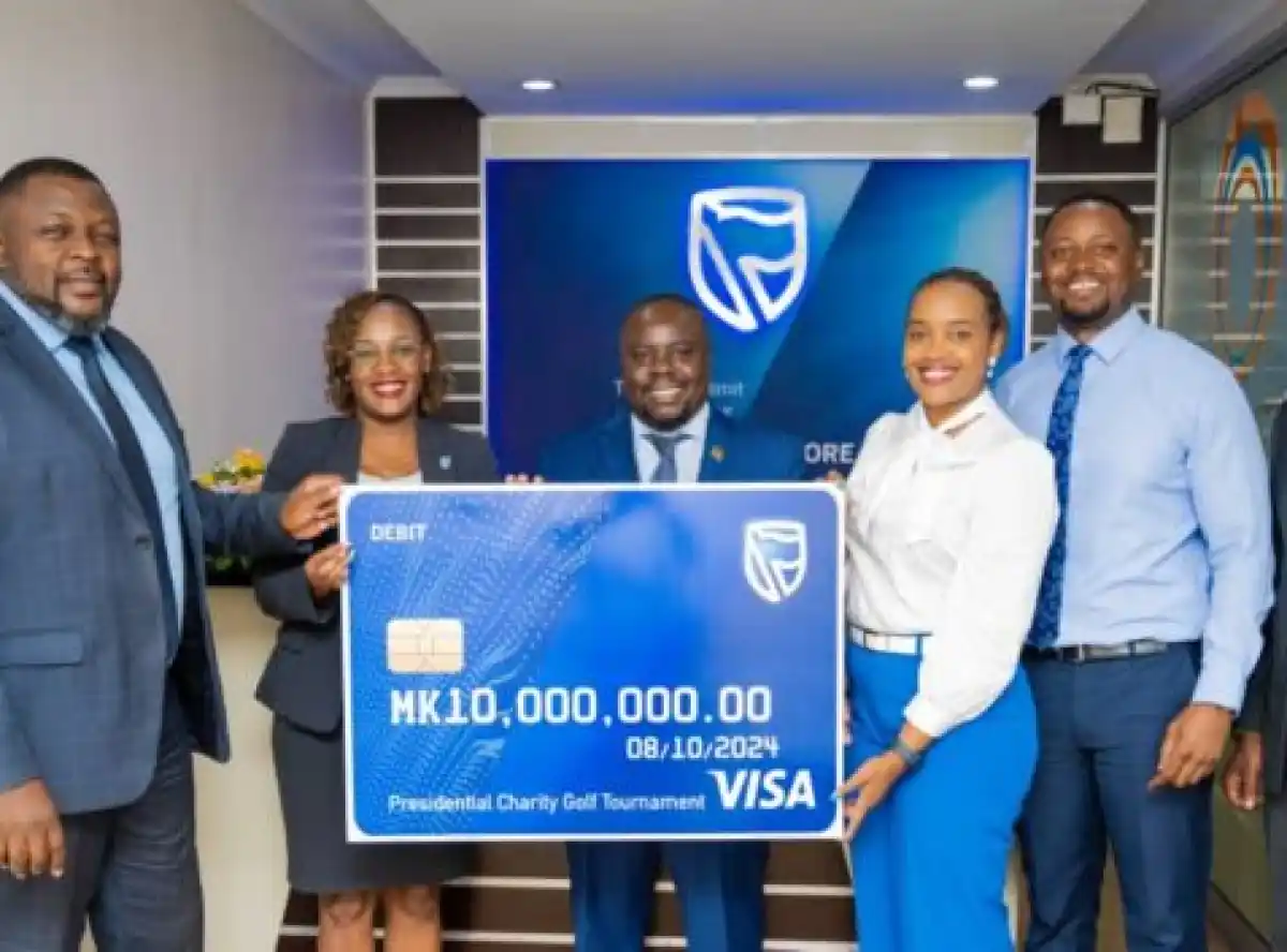 Standard Bank Supports Presidential Charity Golf with K10 Million Donation